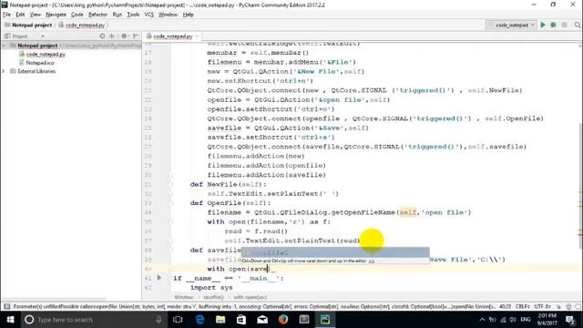 Notepad Programming with Python 3 and PyQt 4 смотреть онлайн