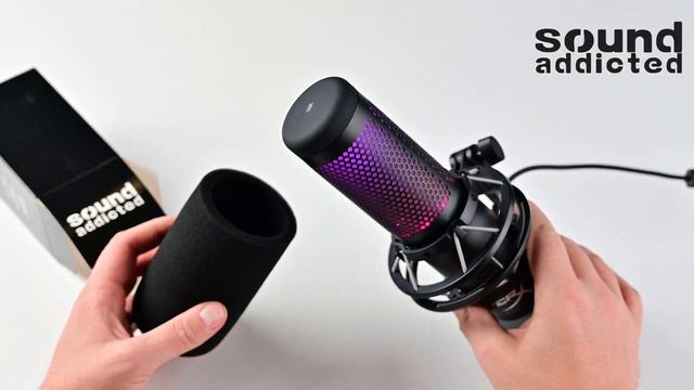 Windscreen for HiperX Quadcast and Quadcast S Microphones - Foam Pop Filter смотреть онлайн