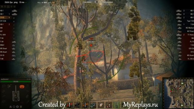 WOT: South Coast - SU-85 - 9 frags - смотреть онлайн