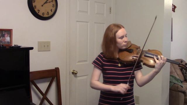 Sinding Violin Suite. 1st Mov't