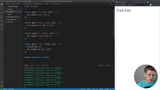 Learn Express JS In 35 Minutes смотреть онлайн