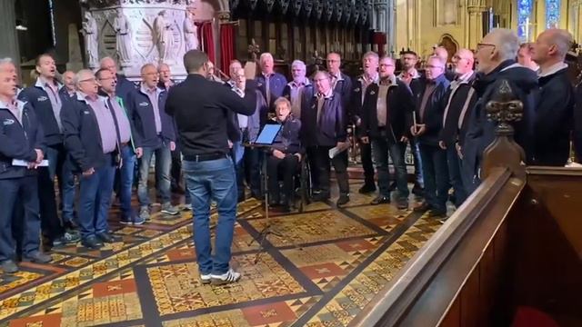 Vater unser. Männerchor Langendorf in der St Patrick Cathedral Dublin смотреть онлайн