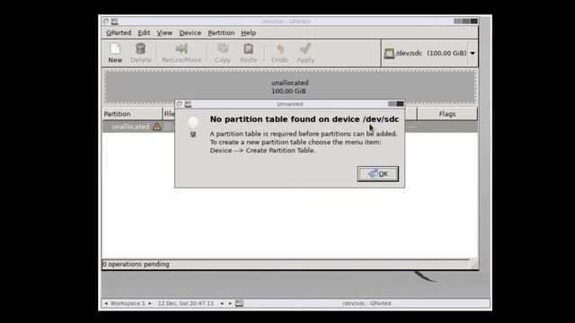 VirtualBox Add VDI disk and format using gpart live CD смотреть онлайн