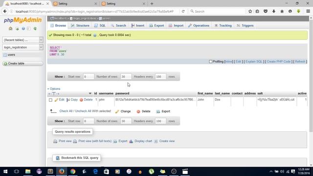 Login and Registration PHP MYSQLI Part 9 (2/2) Setting смотреть онлайн