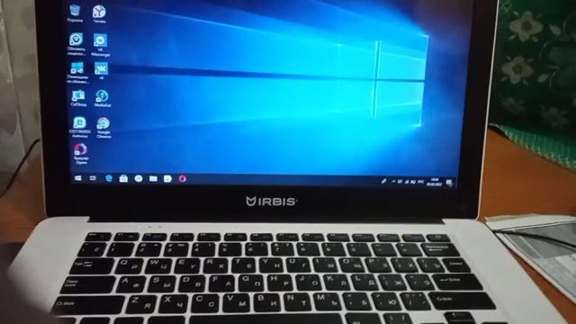 Забрал свой ноутбук с ремонта Irbis Nb48 смотреть онлайн