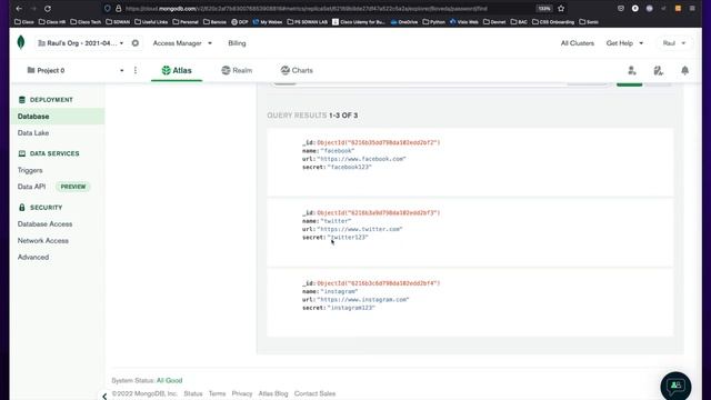 Tutorial: MongoDB + Python (App Boveda de Passwords) смотреть онлайн