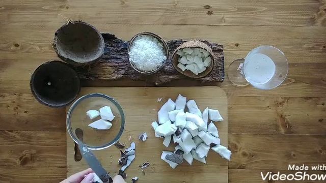 КАК из КОКОСА сделать МАСЛО, МОЛОКО и кокосовую СТРУЖКУ. Kokosdan yağ, süd və qırıntılar necə alını смотреть онлайн
