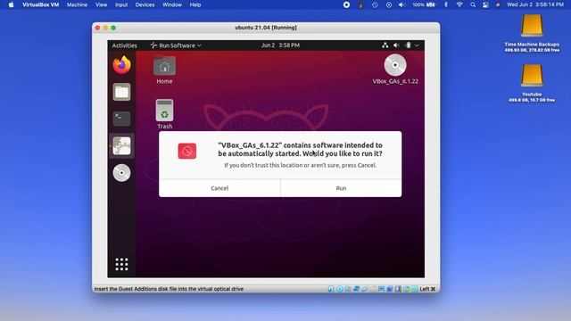 How to Install VirtualBox Guest Additions in Ubuntu Virtual Machine смотреть онлайн