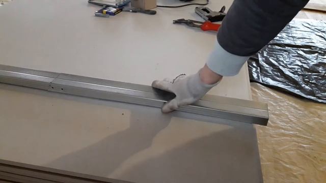 Самодельный просекатель для соединения металлопрофиля и монтажа каркасов для гипсокартона смотреть онлайн