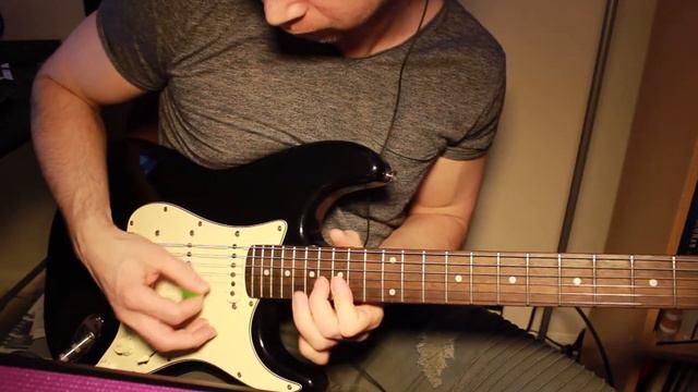 Sound Check - Squier Indonesian Strat slow blues смотреть онлайн