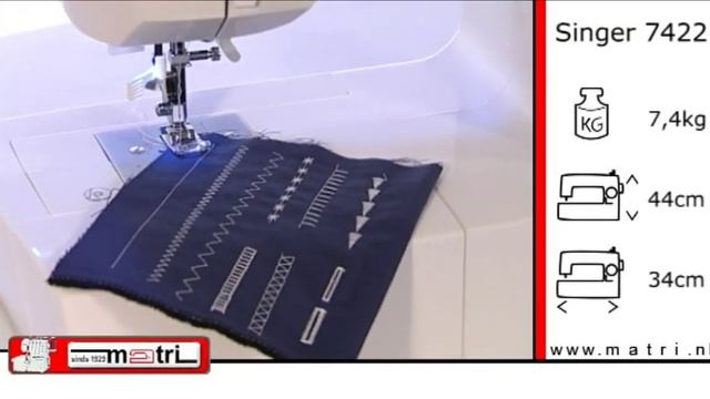 Singer 7422 Promo Naaimachine Sewingmachine Machine A Coudre Nähmaschinen
