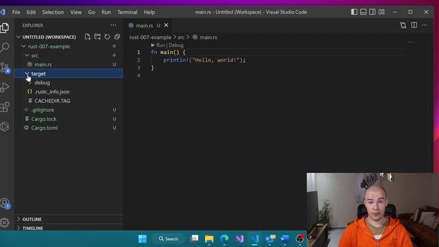 Rust 101 - Cargo new command смотреть онлайн