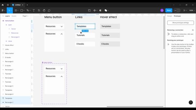 How to create a Drop Down Menu - Figma Tutorial смотреть онлайн