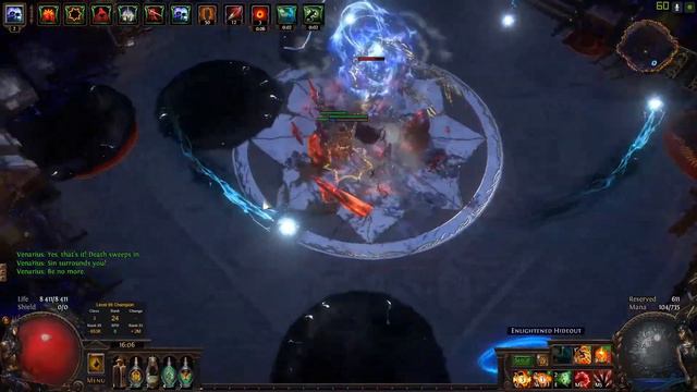 Path of Exile [3.12] - Первый опыт на Mayhem HC SSF против Кортекса... смотреть онлайн