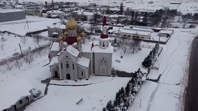 Юровка заснеженная 2022г. Анапский район смотреть онлайн