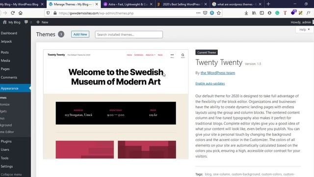 How to Install WordPress Themes | WordPress Themes Explanation for Beginners смотреть онлайн