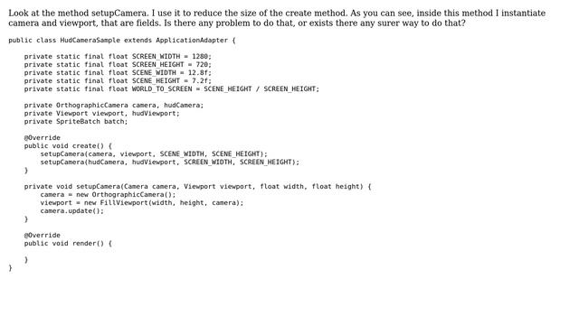 Code Review: Assigning instance field inside method смотреть онлайн