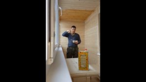 Покраска вагонки внутри дома - балкон | Масло для дерева | Краска для дерева, для внутренних работ
