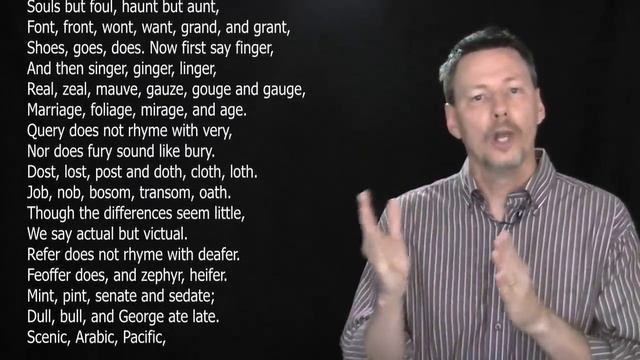 The Chaos Of English Pronunciation by Gerard Nolst Trenité смотреть онлайн