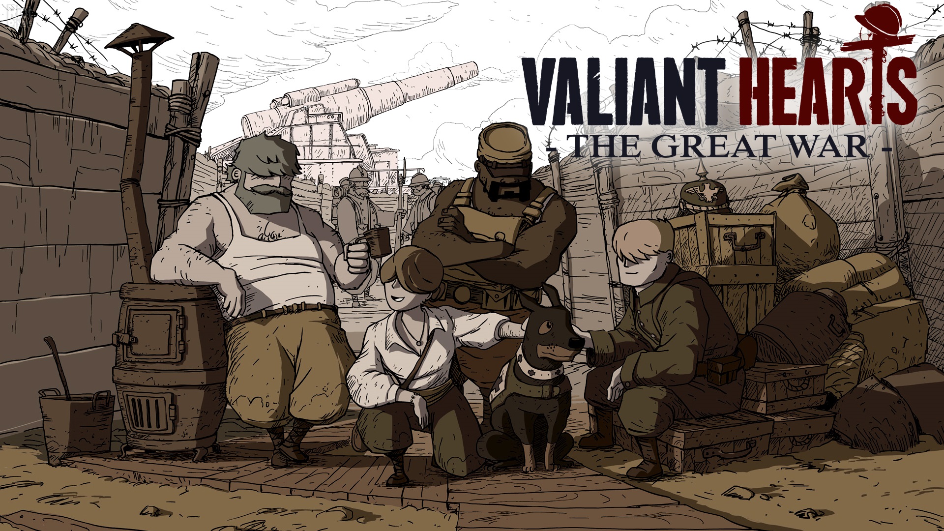 Прохождение Valiant Hearts: The Great War - Глава 1-1