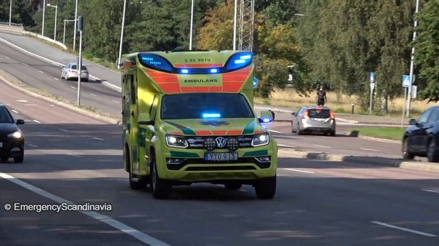 VW Amarok ambulance responding [SE | 8.2021] смотреть онлайн