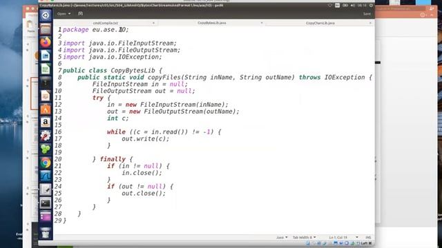 Java Zoom Lecture 06: Exceptions, JAR Library and I/O смотреть онлайн