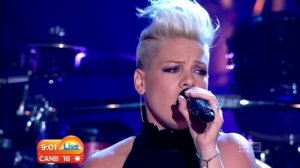 Pink - performs - Who Knew -  live on the today show in sydney