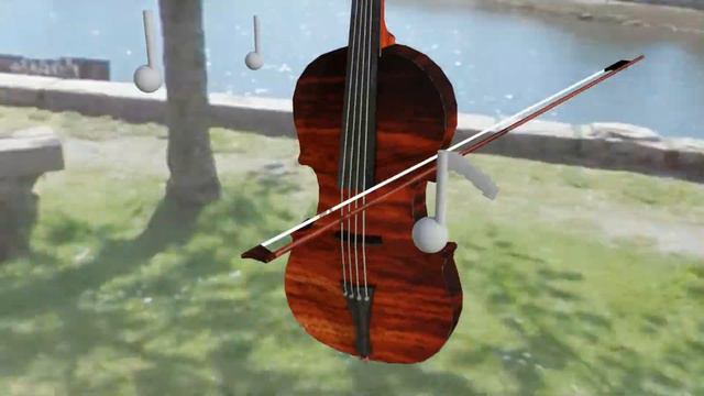 violin 3D animación смотреть онлайн