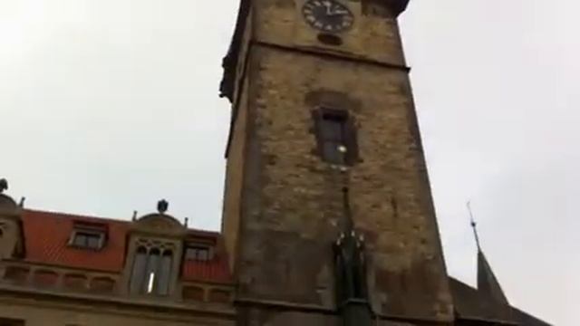Староместская площадь. Прага. Астрономические часы. смотреть онлайн
