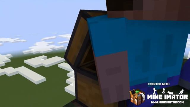 мини бой на скайварсе в майнкрафт! анимация смотреть онлайн