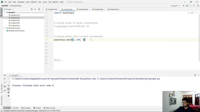 Python GUI Automation 2 - Moving Mouse using Python | Hindi смотреть онлайн