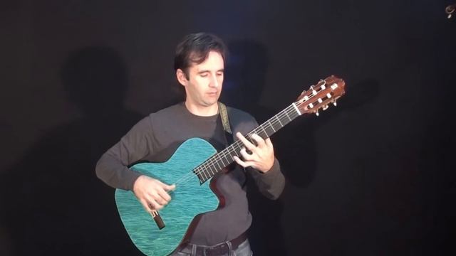 AWESOME BLUE GUITAR SPECIAL EFFECTS- Pedro Frias смотреть онлайн