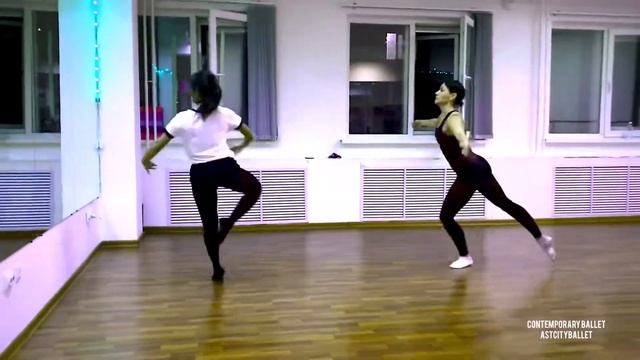 Класс для взрослых Contemporary Ballet #astcityballet смотреть онлайн