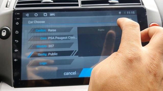Configurando Cambus Box (Raise) multimidia Android 10 смотреть онлайн