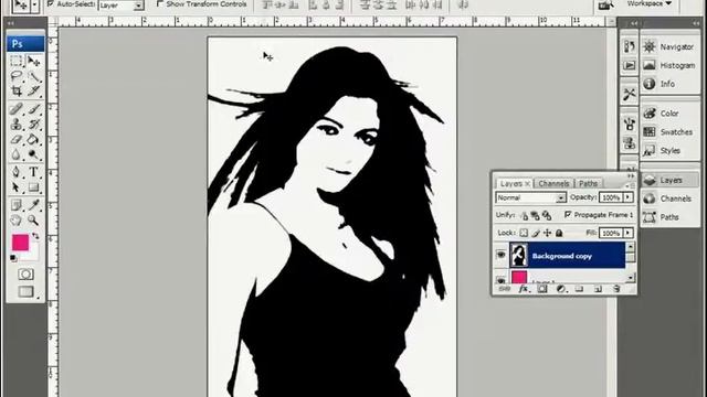 Tutorial Foto em dois Tons | Photoshop Cs3 смотреть онлайн