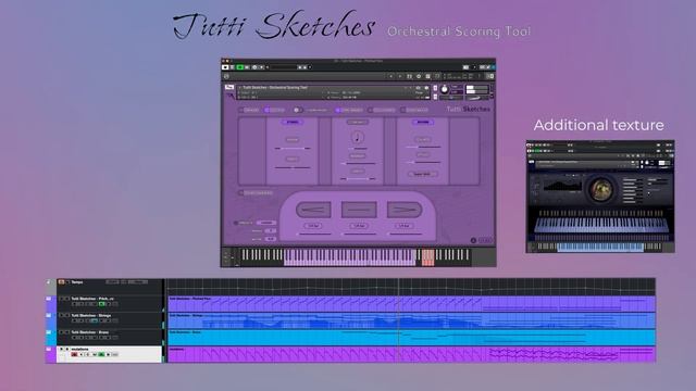 Tutti Sketches - Contextual Demo - Carnival of the Animals (Kontakt Orchestral Scoring Tool) смотреть онлайн