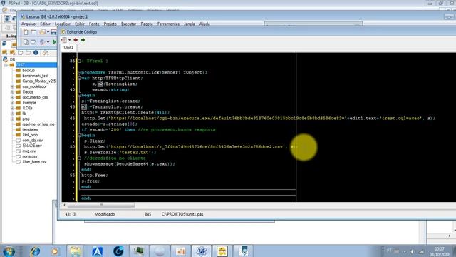 Tutorial NoSQL - Aplicação Lazarus pelo método REST/RPC Parte 2 смотреть онлайн