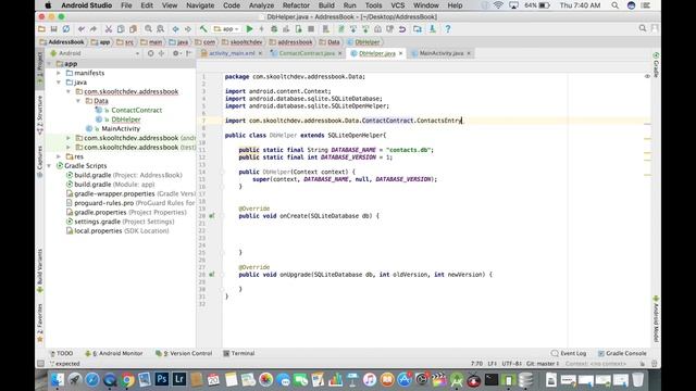 Android Studio Tutorials - S02E03 - The DatabaseOpenHelper смотреть онлайн