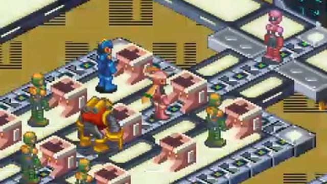 Megaman Battle Network (GBA / Game Boy Advance) смотреть онлайн