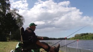 С фидером по высокой воде : На рыбалку с Нормундом #47