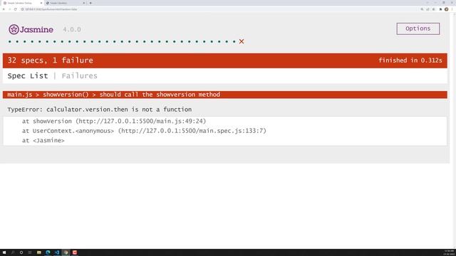 57. Create Spy on the api Fetch call to avoid making real call while testing - Jasmine Testing смотреть онлайн