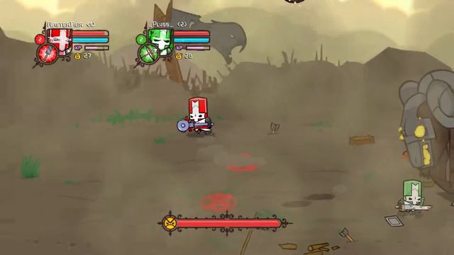 Что за ДИЧЬ тут творится? [Castle crashers] смотреть онлайн