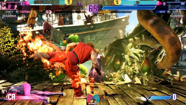 Street Fighter 6 - Infiltration - Juri Looks So Terrifying SF6 смотреть онлайн