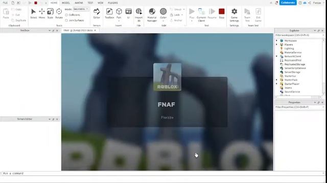 ROBLOX! Делаем игру про FNAF! смотреть онлайн