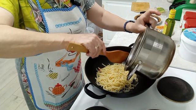 Спагетти,,, Аллио и Оллио,!!,, вкусно и быстро,!! канал, Жизнь прекрасна! смотреть онлайн