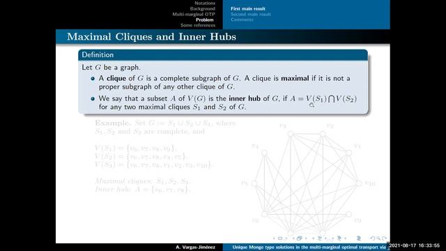 Unique Monge Type Solutions in The Multi-Marginal Optimal Transport Via Graph Theory смотреть онлайн