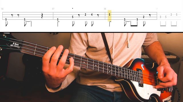 Paul McCartney - Another Day /// BASS LINE [Play Along Tabs] смотреть онлайн