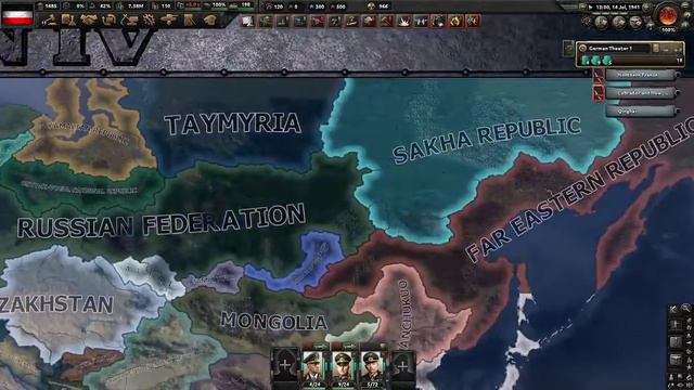 HOI4 Map (Yes I did cheat) смотреть онлайн