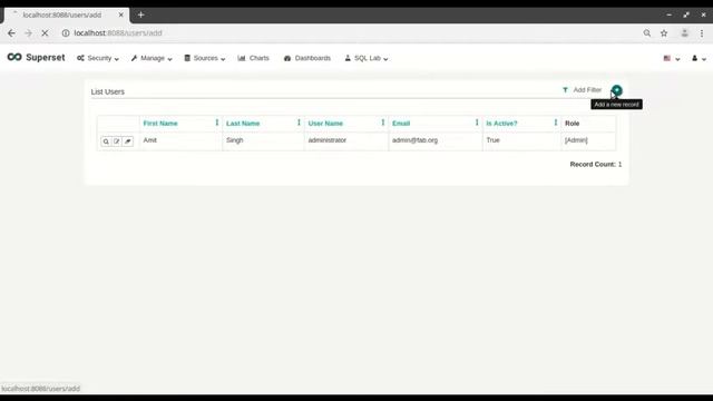 Apache Superset-How to Add or edit Users and Assign roles to Users смотреть онлайн