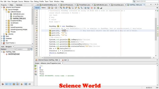 Java Collection Framework | HashMap and Hashtable | In Java Tutorial смотреть онлайн